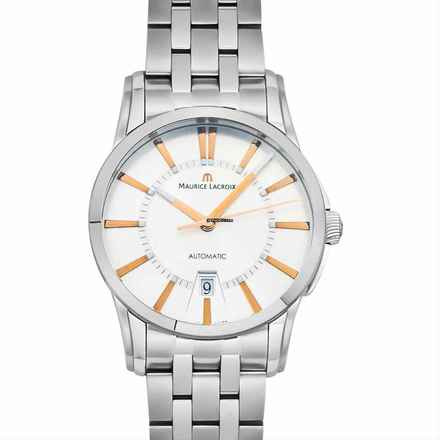  Maurice Lacroix Pontos Date PT6148-SS002-131 - Pontos Automatic Silver Dial Stainless Steel Men's Watch </h1> 