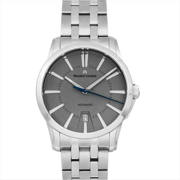  Maurice Lacroix Pontos Date PT6148-SS002-230 - Pontos Automatic Black Dial Stainless Steel Men's Watch </h1> 