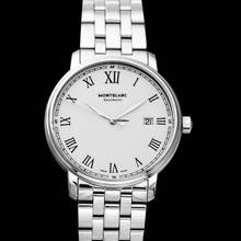 Thumbnail von Montblanc Tradition 112610 - Tradition Automatic White Dial Stainless Steel Men's Watch </h1>