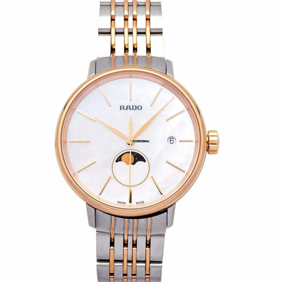  Rado Coupole R22883943 - Coupole Quartz Mother of pearl Dial Stainless Steel Ladies Watch </h1> 