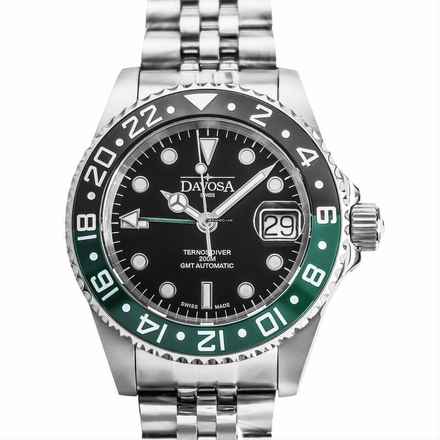  Davosa 16159007 - Automatic Black Dial Stainless Steel Men's Watch </h1> 