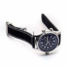 Thumbnail von Hamilton Khaki Navy UTC H77505433 - Khaki Navy Automatic Black Dial Stainless Steel Men's Watch </h1>