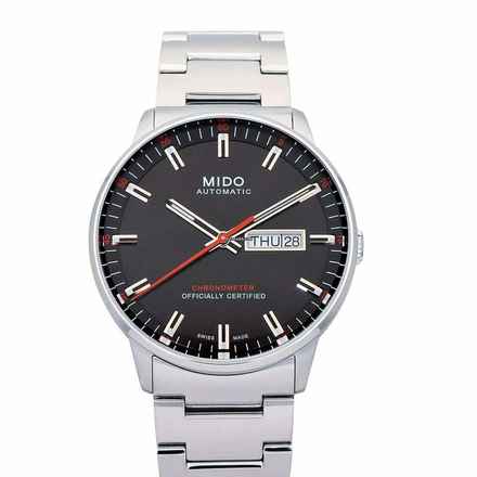  Mido Commander M021.431.11.051.00 - Commander II Automatic Black Dial Stainless Steel Men's Watch </h1> 