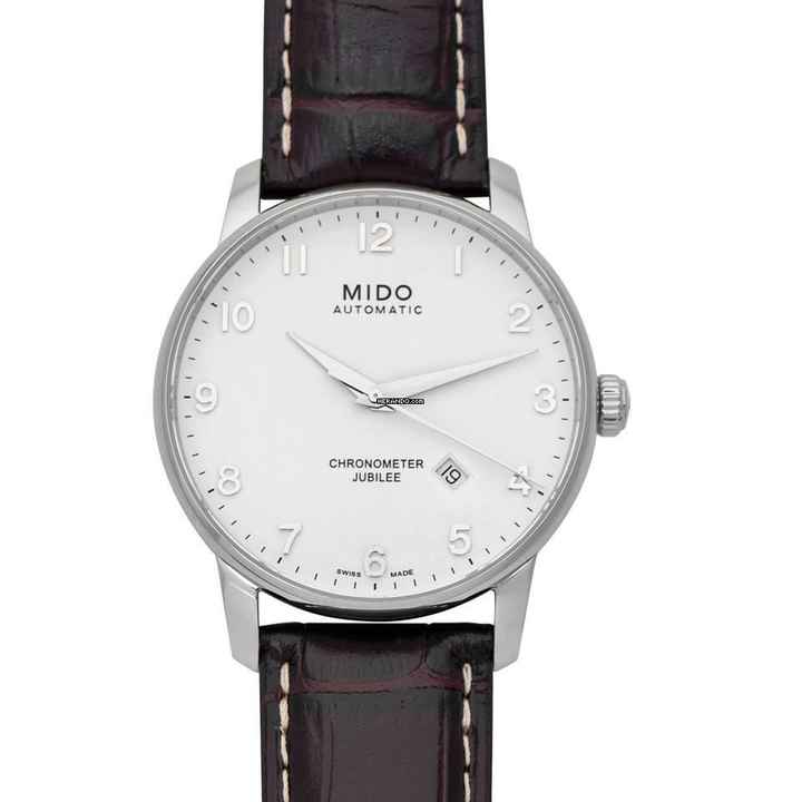  Mido Baroncelli III M8690.4.11.8 - Baroncelli III Automatic White Dial Stainless Steel Men's Watch </h1> 