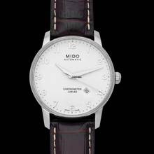 Thumbnail von Mido Baroncelli III M8690.4.11.8 - Baroncelli III Automatic White Dial Stainless Steel Men's Watch </h1>