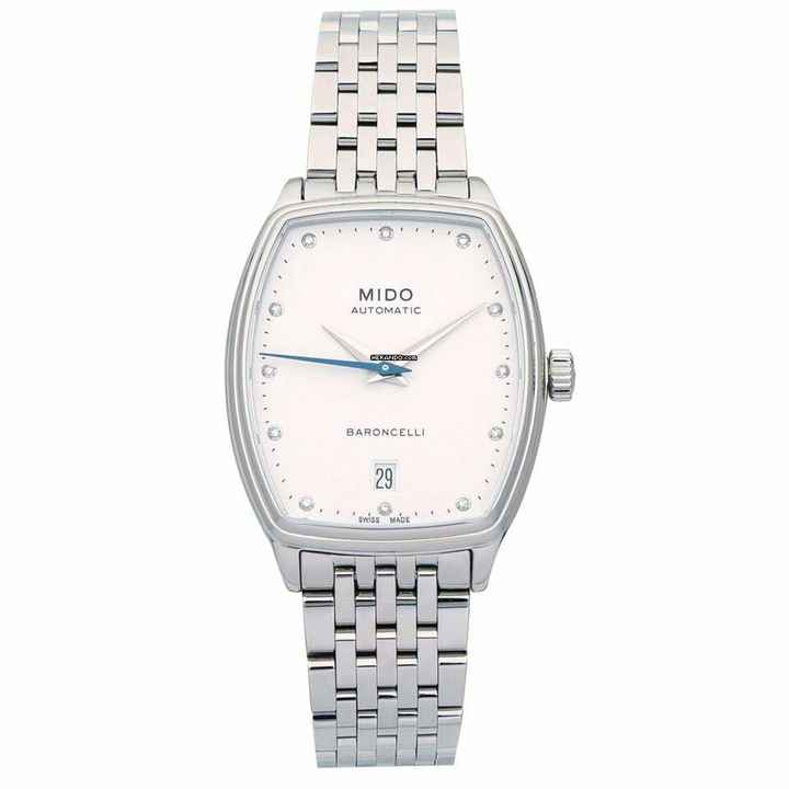  Mido Baroncelli III M041.307.11.016.00 - Baroncelli III Automatic White Dial Stainless Steel Ladies Watch </h1> 