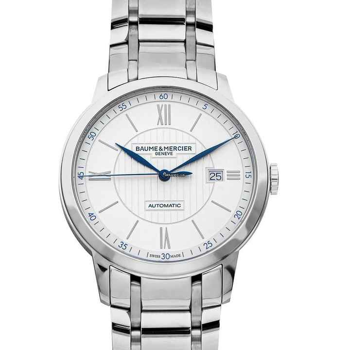  Baume & Mercier Classima M0A10334 - Classima Automatic Silver Dial Stainless Steel Men's Watch </h1> 