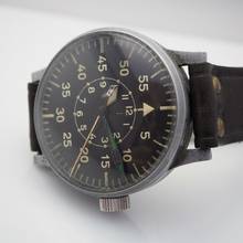 Thumbnail von Lacher & Co Pforzheim Lacher & Co. Bauart: Durowe - Beobachtungsuhr FLIEGERUHR WW2 um 1945