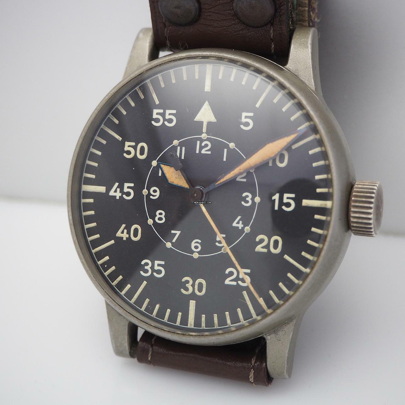  A. Lange & Söhne Fliegerarmbanduhr Beobachtungsuhr FLIEGERUHR WW2 um 1944 </h1> 