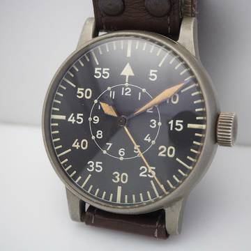  A. Lange & Söhne Fliegerarmbanduhr Beobachtungsuhr FLIEGERUHR WW2 um 1944 </h1> 