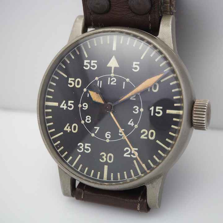  A. Lange & Söhne Fliegerarmbanduhr Beobachtungsuhr FLIEGERUHR WW2 um 1944 </h1> 