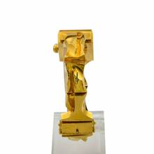 Thumbnail von Lapponia Handaufzug 750 Gelbgold Revision 20x20 mm Mineralglas Vintage