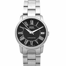 Thumbnail von Mido Baroncelli III M010.208.11.053.00 - Baroncelli III Automatic Black Dial Stainless Steel Ladies Watch </h1>