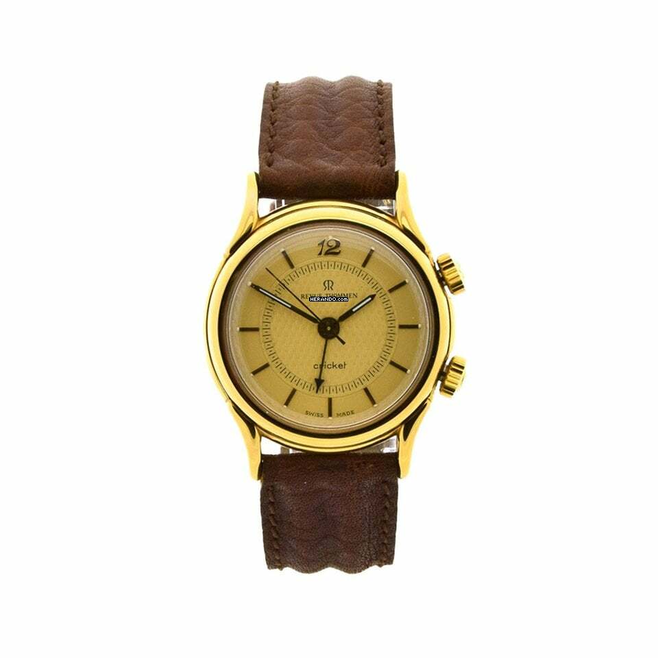 Revue Thommen Cricket 2 Alarm Wecker NOS - NEW OLD STOCK Box Papiere 