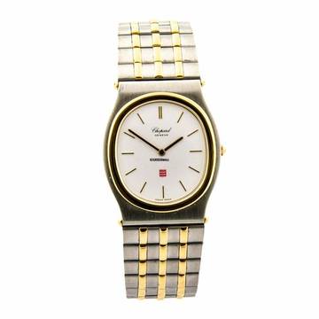 Chopard Monte-Carlo 318035-4002 Gelbgold/Stahl Quarz Revision Chopard 1 Jahr Garantie 