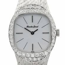 Thumbnail von Beuche Girod 750 Weißgold 45 Brill. zus. ca. 0,65 ct TW/lupenrein Handaufzug 1970er Jahre Revision