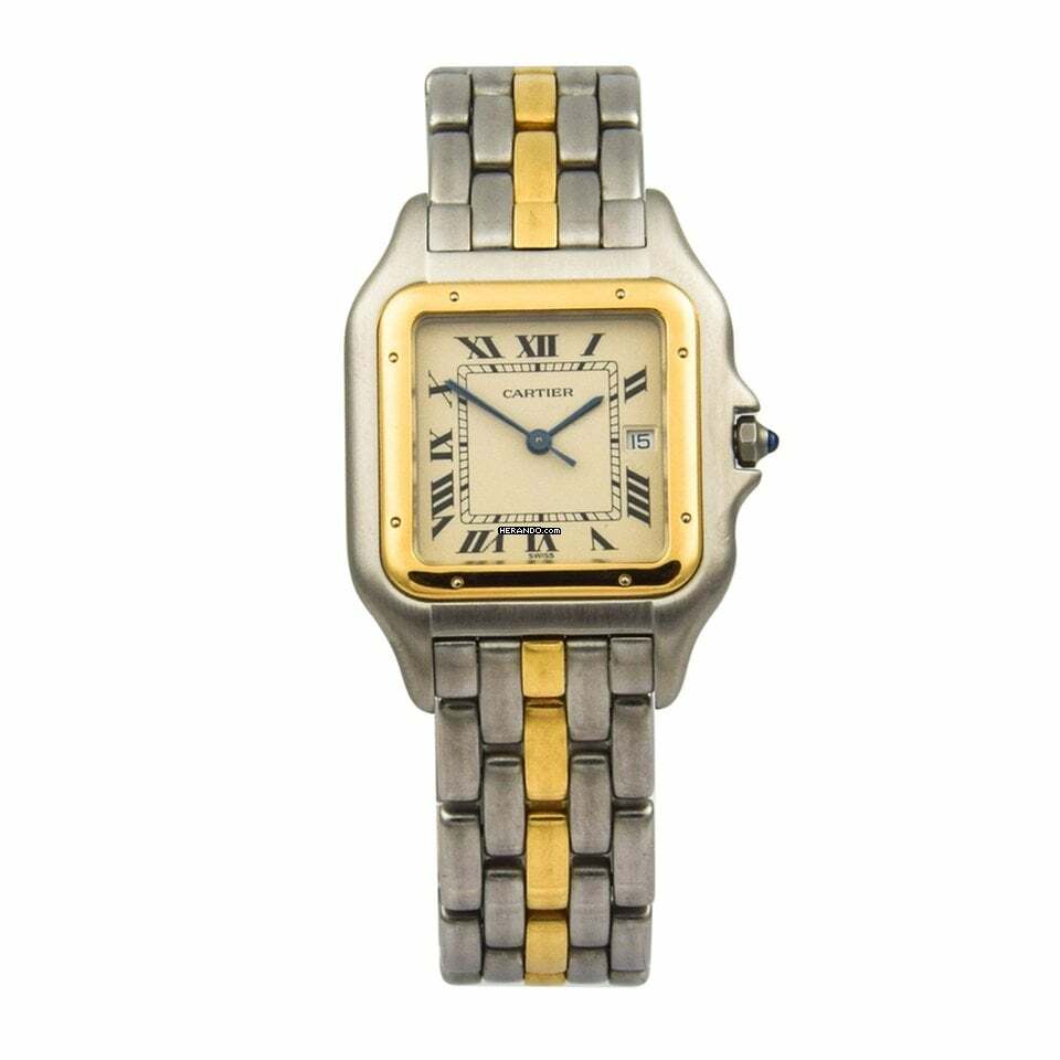 Cartier Panthère Stahl Gold new clasp/neue Schließe Revision bei Cartier Garantie