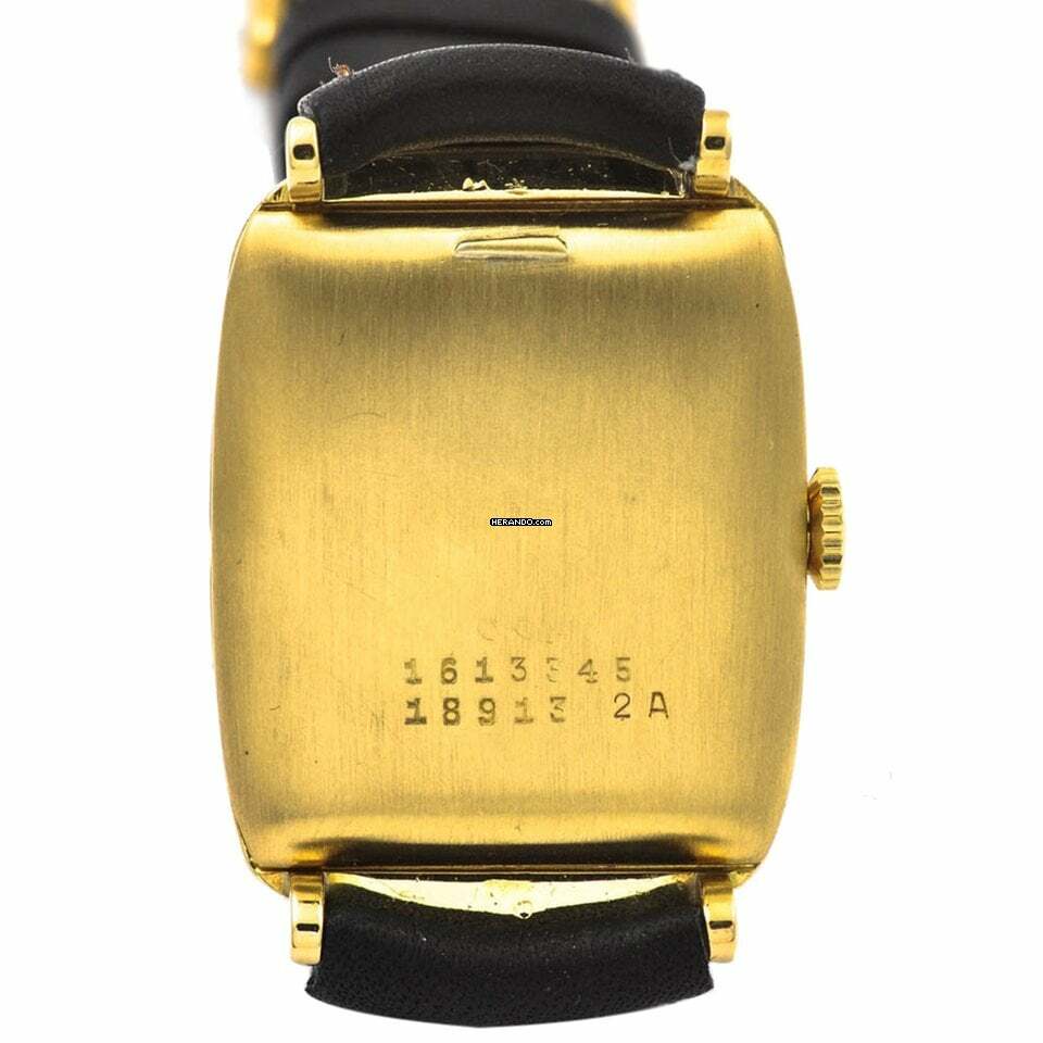 Thumbnail von Universal Genève Hamilton 750 Gelbgold Handaufzug Revision Garantie