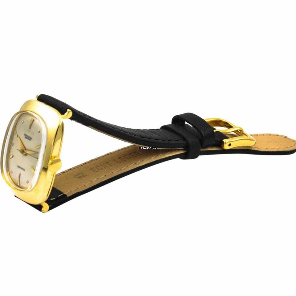 Thumbnail von Universal Genève Hamilton 750 Gelbgold Handaufzug Revision Garantie