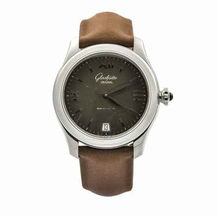 Glashütte Original Lady Serenade Automatik Stahl 2009 Datum Sichtboden Revision 