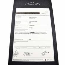 Thumbnail von A. Lange & Söhne Louis XV Taschenuhr Gelbgold 1908 Archivauszug Revision beim Hersteller