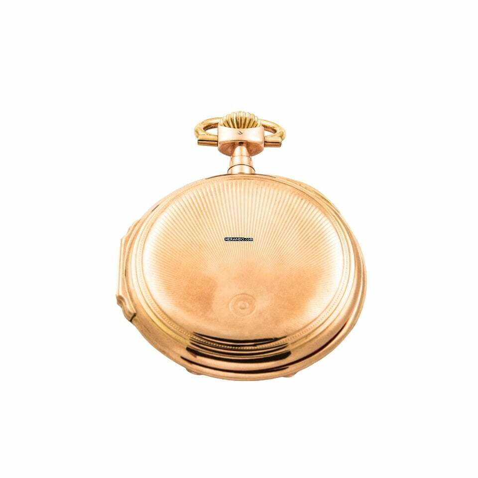 Thumbnail von A. Lange & Söhne Louis XV Taschenuhr Gelbgold 1908 Archivauszug Revision beim Hersteller