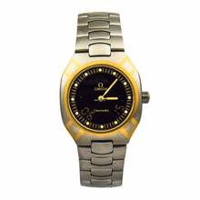 Thumbnail von Omega Seamaster Polaris Multifunction Quarz neues Band/new bracelet Stahl/Gold Revision