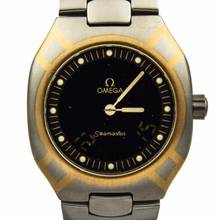 Thumbnail von Omega Seamaster Polaris Multifunction Quarz neues Band/new bracelet Stahl/Gold Revision
