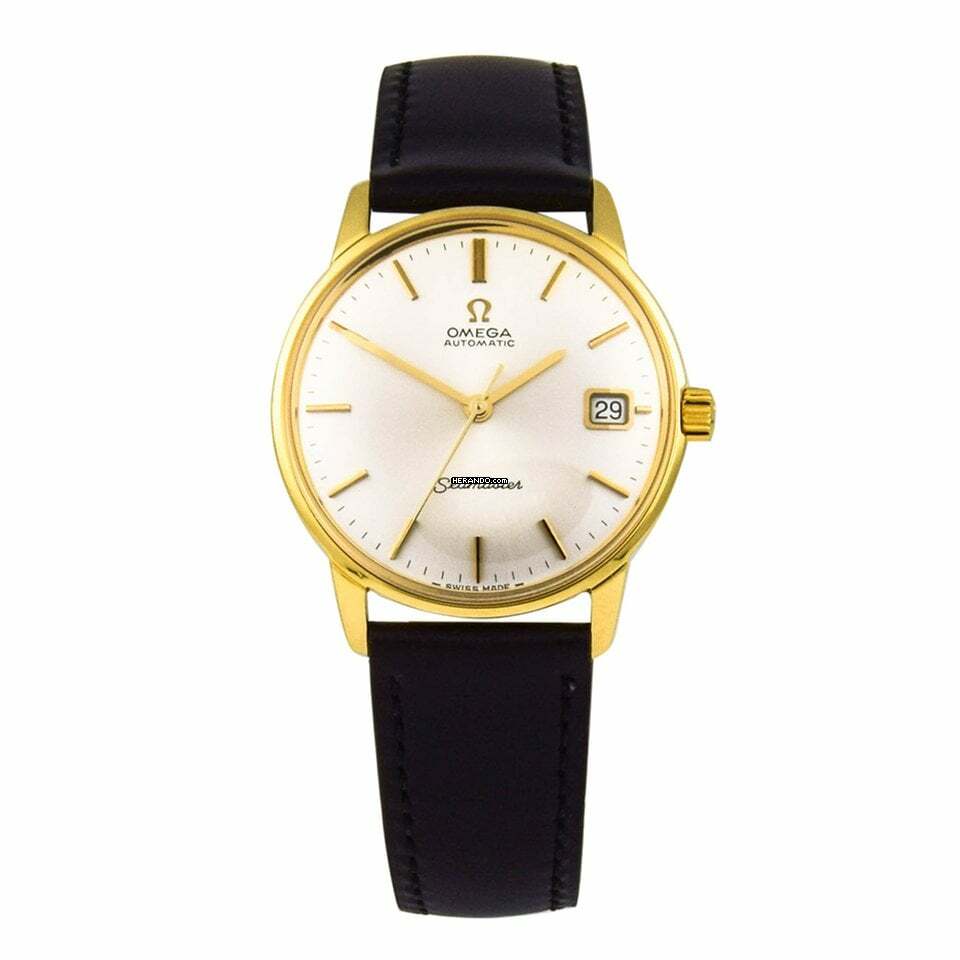 Omega Seamaster 750 Gold Automatik Datum Revision bei Omega