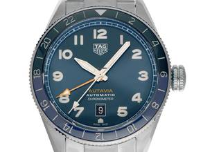 Thumbnail von TAG Heuer Autavia GMT COSC Ref.WBE511A.BA0650 Full Set Ungetragen