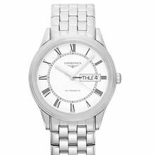 Thumbnail von Longines Flagship L48994216 - Flagship Automatic White Dial Stainless Steel Men's Watch </h1>