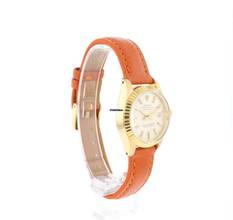 Thumbnail von Rolex Lady-Datejust 26 Yellow Gold Fluted Silver Dial </h1>