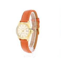 Thumbnail von Rolex Lady-Datejust 26 Yellow Gold Fluted Silver Dial </h1>