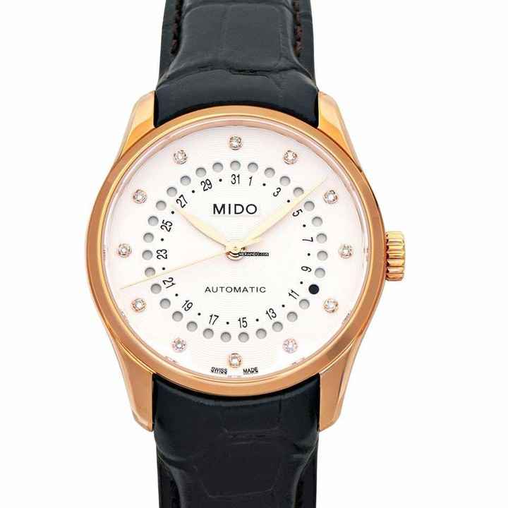  Mido Belluna M024.207.36.036.00 - Belluna Automatic Silver Dial Stainless Steel Ladies Watch </h1> 