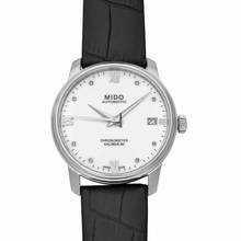 Thumbnail von Mido Baroncelli III M027.208.16.106.00 - Baroncelli III Automatic Mother of pearl Dial Stainless Steel Ladies </h1>