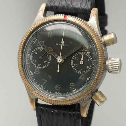  Tutima Glashütte Tutima Luftwaffe Chronograph WW2 Urofa 59 Vintage RARE </h1> 