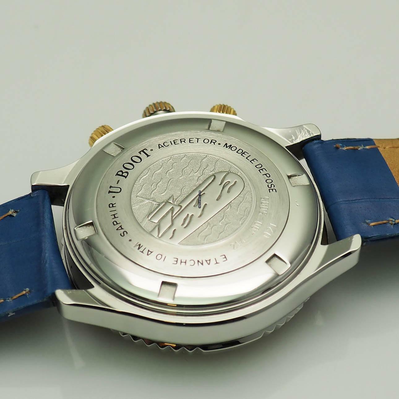 Thumbnail von Paul Picot U-Boot Chronograph Lemania 5100 Stahl/Gold 18k Box+Papiere