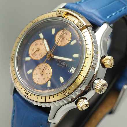  Paul Picot U-Boot Chronograph Lemania 5100 Stahl/Gold 18k Box+Papiere 