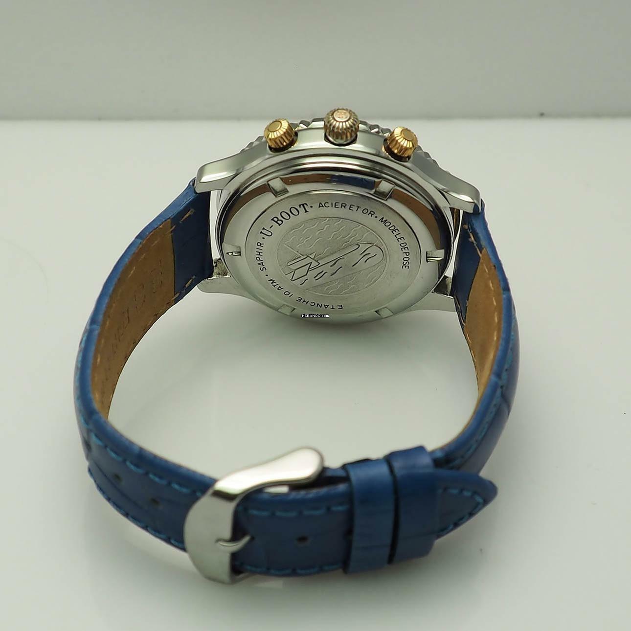 Thumbnail von Paul Picot U-Boot Chronograph Lemania 5100 Stahl/Gold 18k Box+Papiere