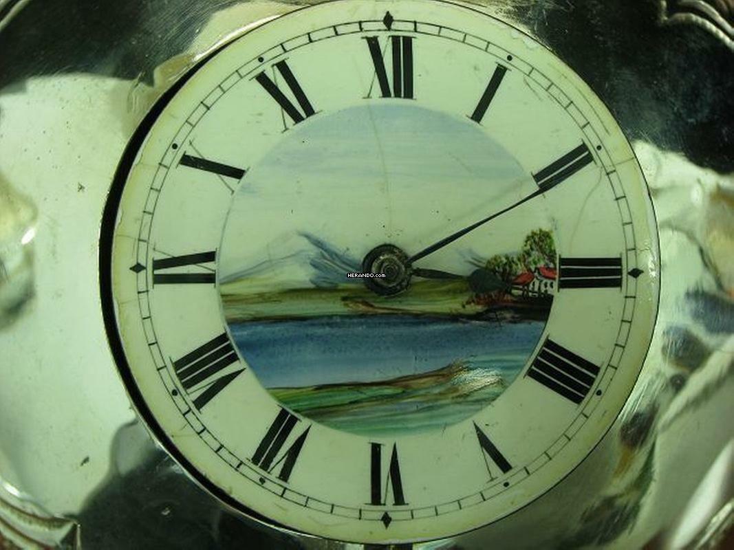 Thumbnail von Geo Ellison London Kutscheruhr Spindeluhr Mit Schnecke & Kette </h1>