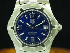 Thumbnail von TAG Heuer 2000 Professional Edelstahl Herrenuhr / Ref Wn1112 / Kaliber Eta 955.112 </h1>