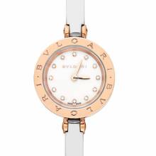 Thumbnail von Bulgari B.Zero1 102418 - B.Zero1 Quartz White Dial 18kt Rose Gold Ladies Watch </h1>