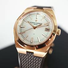 Thumbnail von Vacheron Constantin Overseas 4500V Rose Gold Silver Dial