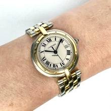 Thumbnail von Cartier Panthère VENDOME 30mm Quartz 2 Row Gold Watch </h1>