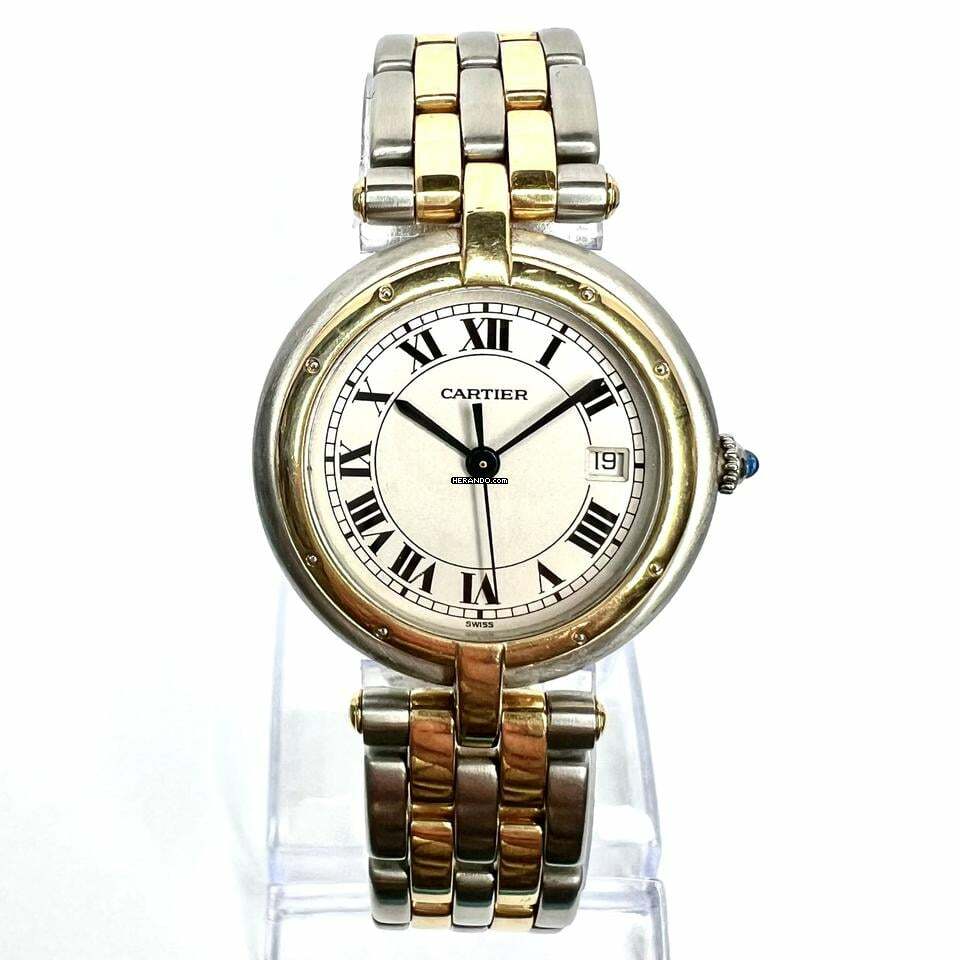  Cartier Panthère VENDOME 30mm Quartz 2 Row Gold Watch </h1> 