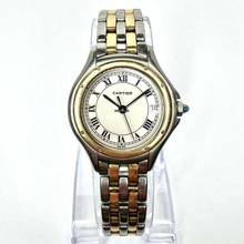 Thumbnail von Cartier Panthère COUGER Quartz 27mm 2 Row Gold Watch </h1>