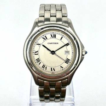  Cartier Panthère COUGER Quartz 32mm Steel Watch </h1> 