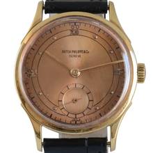 Thumbnail von Patek Philippe Calatrava 1516 Salmon dial yellow gold 18KT 1952’s Full Set