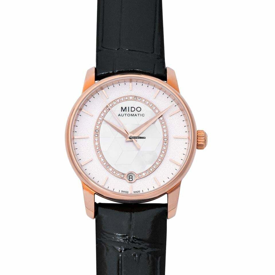  Mido Baroncelli III M007.207.36.116.00 - Baroncelli III Automatic Mother of pearl Dial Stainless Steel Ladies </h1> 