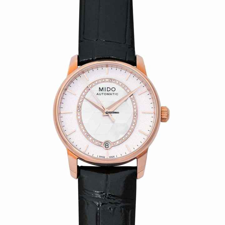  Mido Baroncelli III M007.207.36.116.00 - Baroncelli III Automatic Mother of pearl Dial Stainless Steel Ladies </h1> 